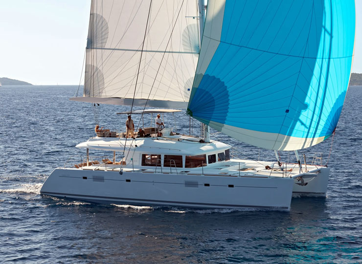 Lagoon 560 Catamaran Sail Yacht on Charter in Mumbai at Gateway of India