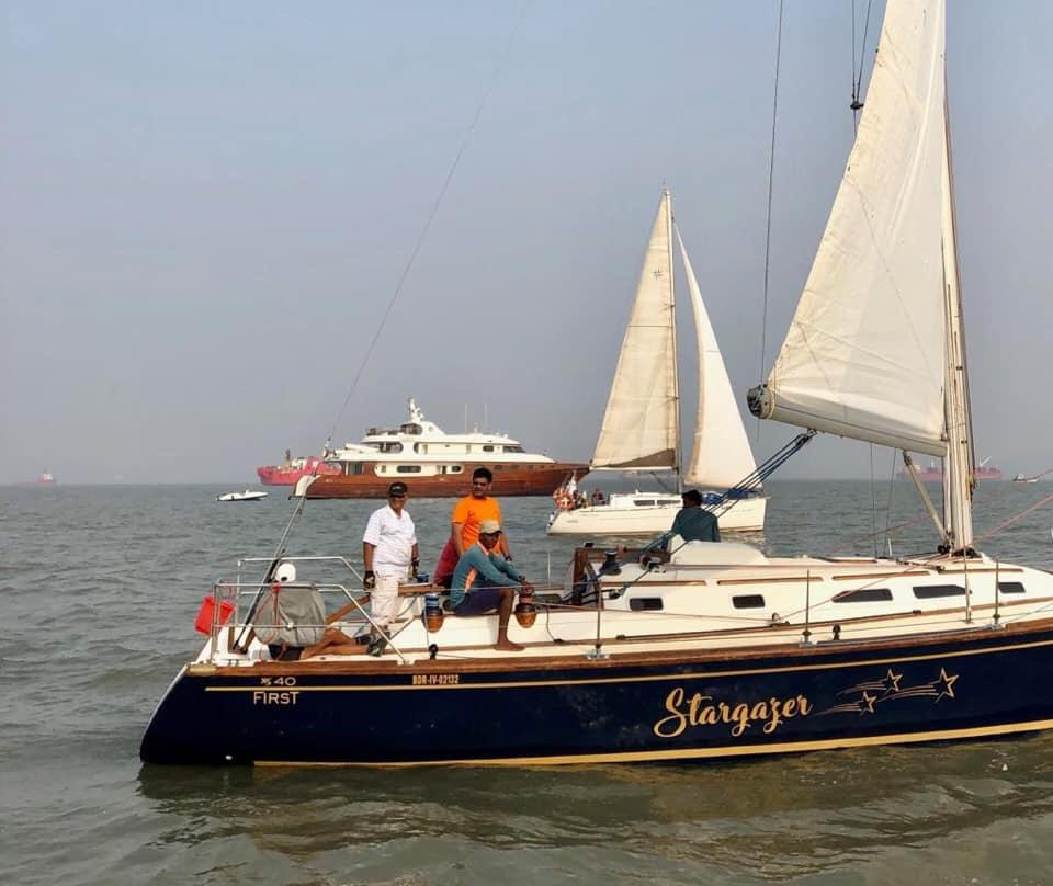 XS 40 Sail Yacht on Charter in Mumbai at Gateway of India